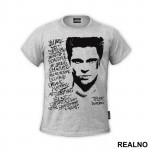 Tyler Durden - Quotes - You Are Not Special - Fight Club - Majica