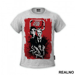 Red Backgroud - Fight Club - Majica