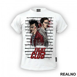 Caricature And Logo - Fight Club - Majica