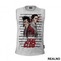 Caricature And Logo - Fight Club - Majica