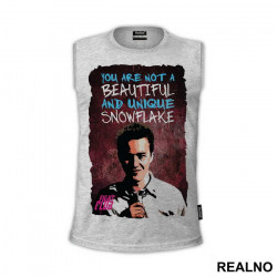 You Are Not A Beautiful And Unique Snowflake - Fight Club - Majica