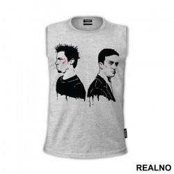 Jack And Tyler - Black Spill - Fight Club - Majica