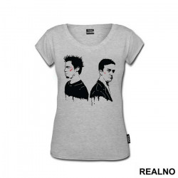 Jack And Tyler - Black Spill - Fight Club - Majica