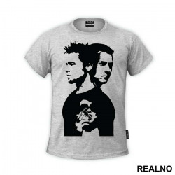 Jack, Tyler And Marla - Black - Fight Club - Majica