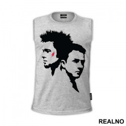 Jack And Tyler - Black Outline - Fight Club - Majica