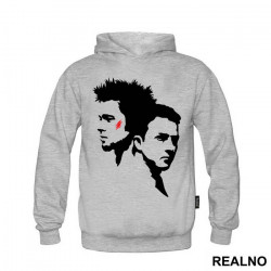 Jack And Tyler - Black Outline - Fight Club - Duks