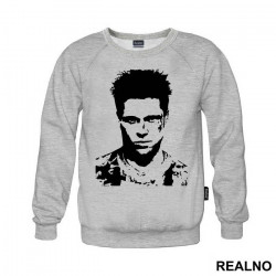 Tyler Durden - Black Drawing - Fight Club - Duks