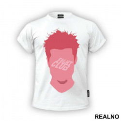 Tyler Durden - Face And Logo - Fight Club - Majica