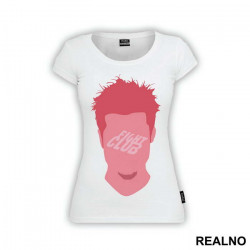 Tyler Durden - Face And Logo - Fight Club - Majica