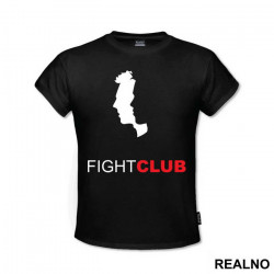 Shadow And Logo - Fight Club - Majica