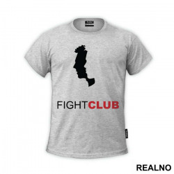 Shadow And Logo - Fight Club - Majica