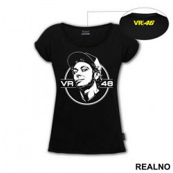 White Portrait - Rossi - VR - 46 - MotoGP - Sport - Majica