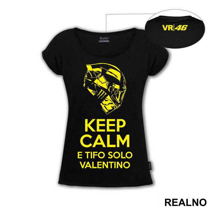 Keep Calm E Tifo Solo Valentino - Rossi - VR - 46 - MotoGP - Sport - Majica