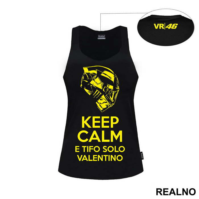 Keep Calm E Tifo Solo Valentino - Rossi - VR - 46 - MotoGP - Sport - Majica