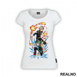 Deku and Todoroki - My Hero Academia - Majica