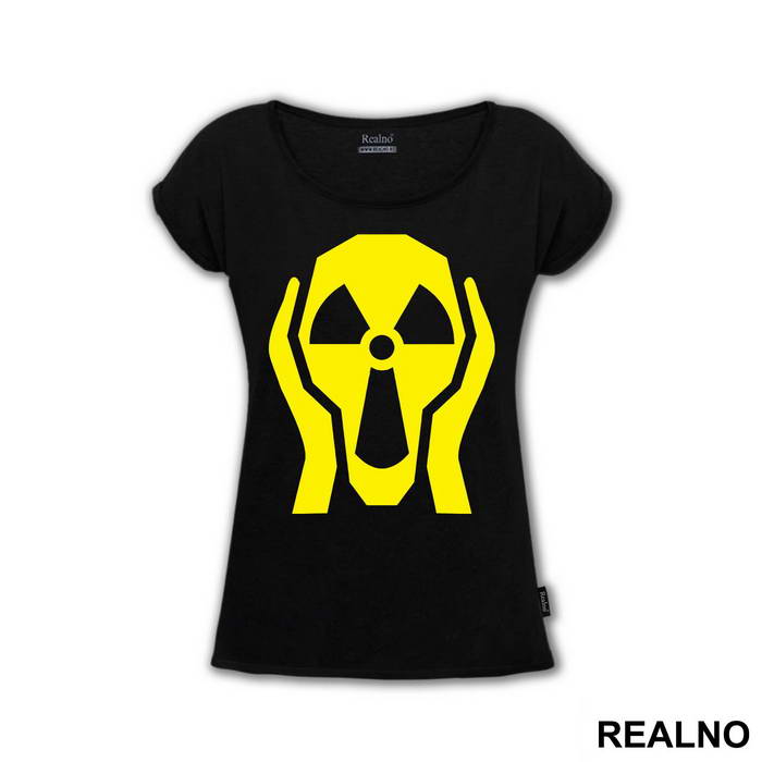 Scream - Radiation Sign - Chernobyl - Majica