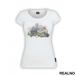 Drawing - Power Plant - Chernobyl - Majica