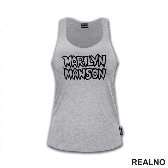 Marilyn Manson - Logo - Muzika - Majica
