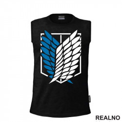 The Survey Corps - Lines - Attack Of Titan - Majica