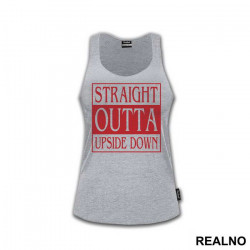 Straight Outta Upside Down - Frame - Stranger Things - Majica Straight Outta Upside Down - Frame - Stranger Things - Majica