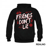 Friends Don't Lie - Red Outline - Stranger Things - Duks