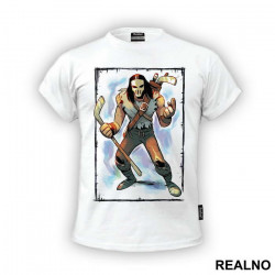 Casey Jones - Drawing - Nindža Kornjače - Majica