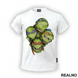 Heads - Nindža Kornjače - Majica