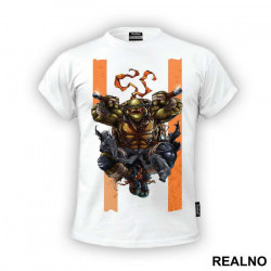 Mike - Jump - Nindža Kornjače - Majica