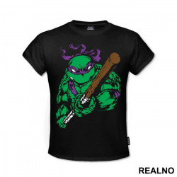 Donatello - Green Drawing - Nindža Kornjače - Majica