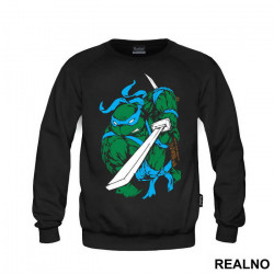 Leonardo - Green Drawing - Nindža Kornjače - Duks