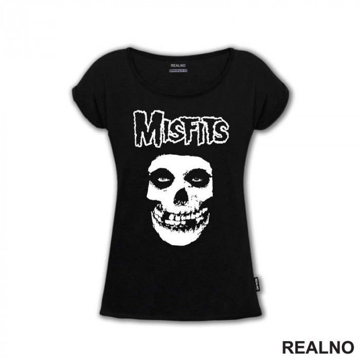 Misfits Skull Logo - Muzika - Majica