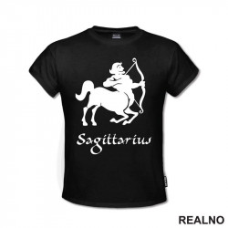 Strelac - Sagittarius - Silhouette - Horoskop - Majica