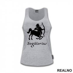 Strelac - Sagittarius - Silhouette - Horoskop - Majica