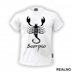 Škorpija - Scorpio - Silhouette - Horoskop - Majica