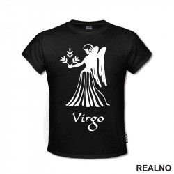 Devica - Virgo - Silhouette - Horoskop - Majica