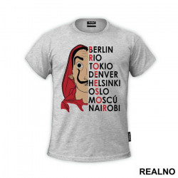 Profesor - La Casa de Papel - Money Heist - Majica