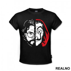 Portrait - La Casa de Papel - Money Heist - Majica