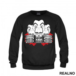 Bank Outline - La Casa de Papel - Money Heist - Duks