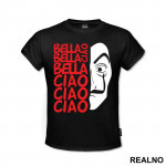 Bella Ciao - Outline - La Casa de Papel - Money Heist - Majica