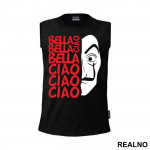 Bella Ciao - Outline - La Casa de Papel - Money Heist - Majica