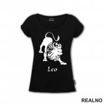Lav - Leo - Silhouette - Horoskop - Majica