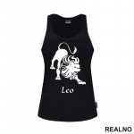 Lav - Leo - Silhouette - Horoskop - Majica