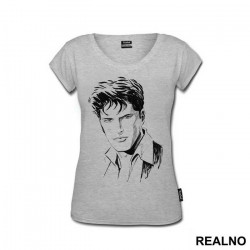 Pencil Drawing - Dylan Dog - Majica