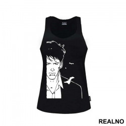 White Outline - Dylan Dog - Majica