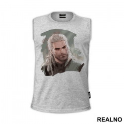 Watercolors Portrait - The Witcher - Majica