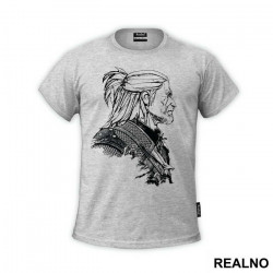 Stencil - Geralt - The Witcher - Majica