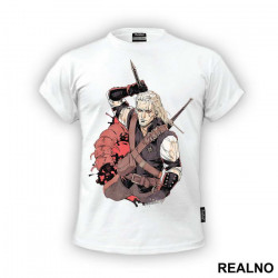 Drawing - Wooden Crayons - The Witcher - Majica