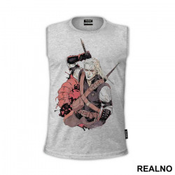 Drawing - Wooden Crayons - The Witcher - Majica