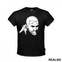 Head - Geralt - The Witcher - Majica
