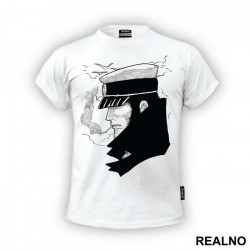 Smoking With Seagull - Corto Maltese - Majica Smoking With Seagull - Corto Maltese - Majica